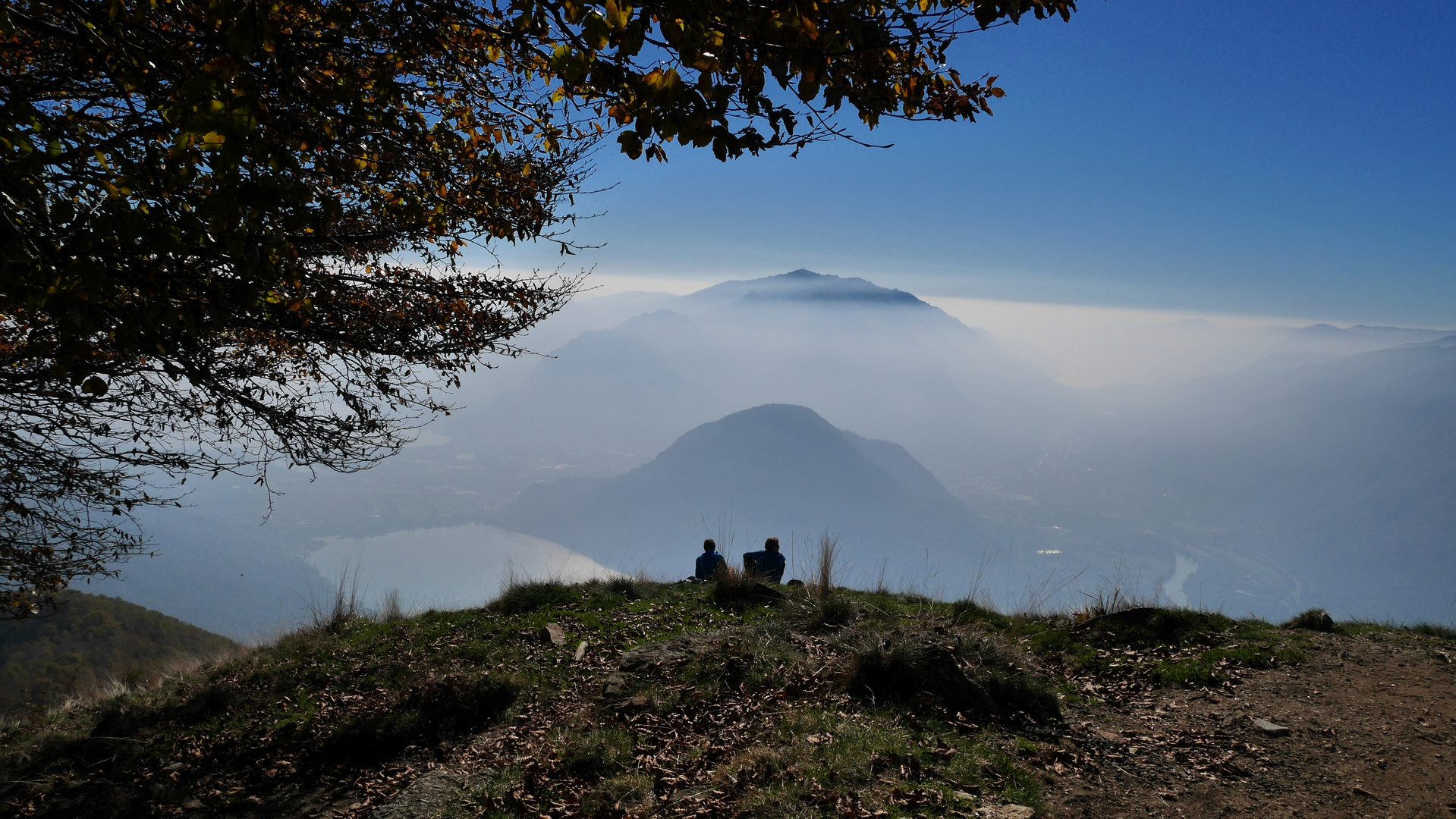 Die Aussicht genießen