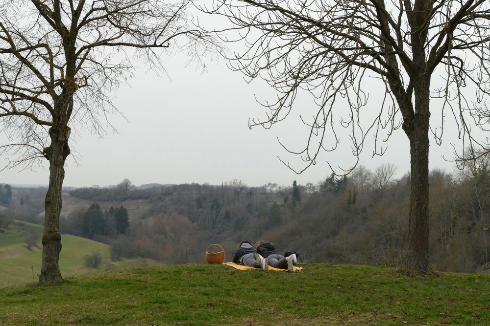 die Aussicht genießen