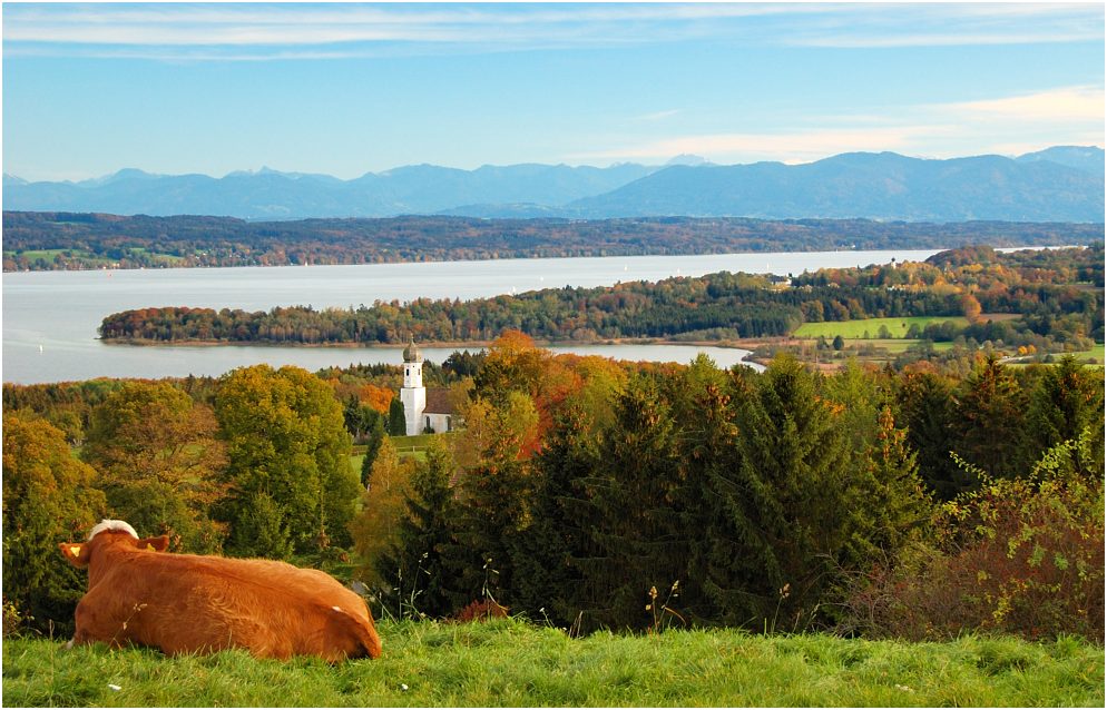 Die Aussicht geniessen...