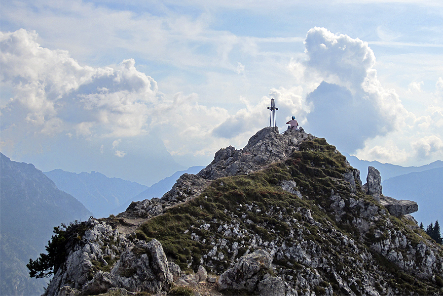 Die Aussicht genießen...