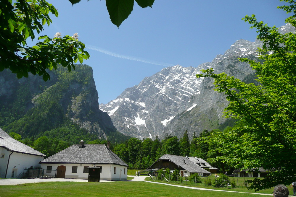 die Aussicht um den Königsee