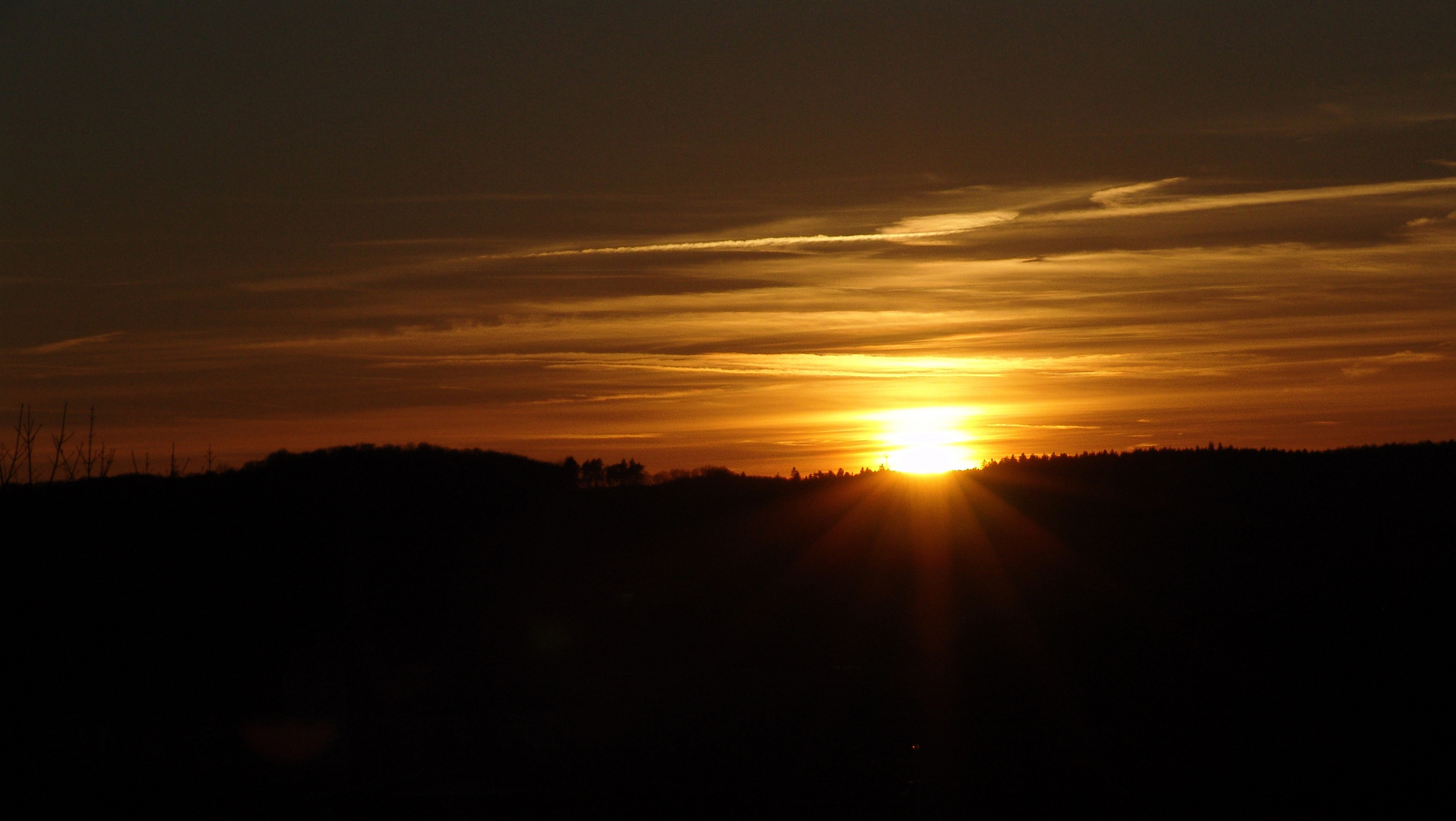 Die Aussicht vom Balkon