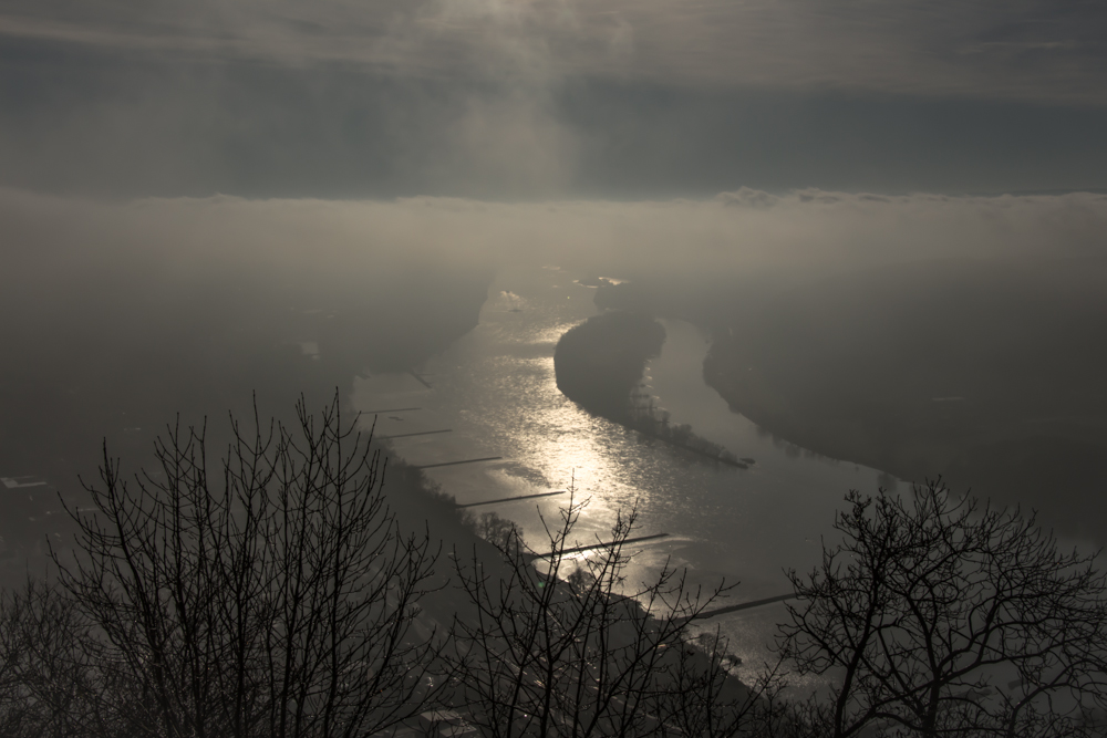 Die Aussicht vom Drachenfelsplateau