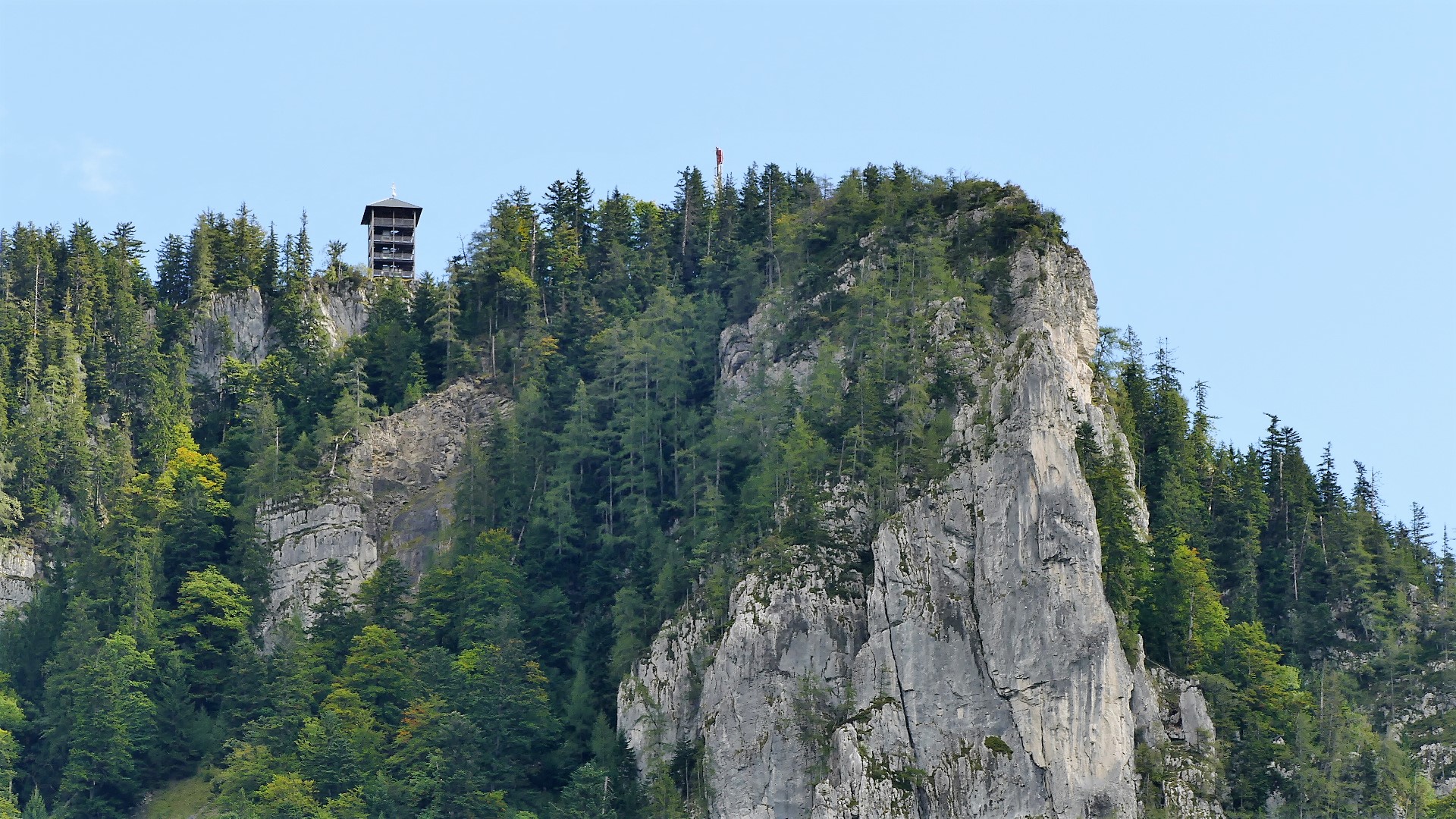 Die Aussichtswarte auf dem Tressenstein