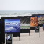 Die Ausstellung am Strand von Zingst war auch gut besucht.