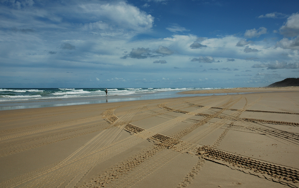 Die Autobahn von Fraser Island