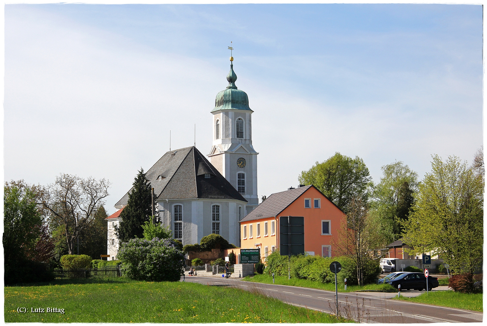 Die Autobahnkirche von Uhyst am Taucher