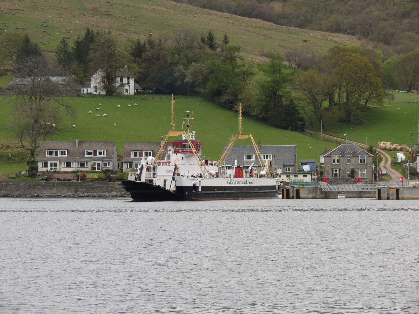 Die Autofähre nach Bute - Schottland