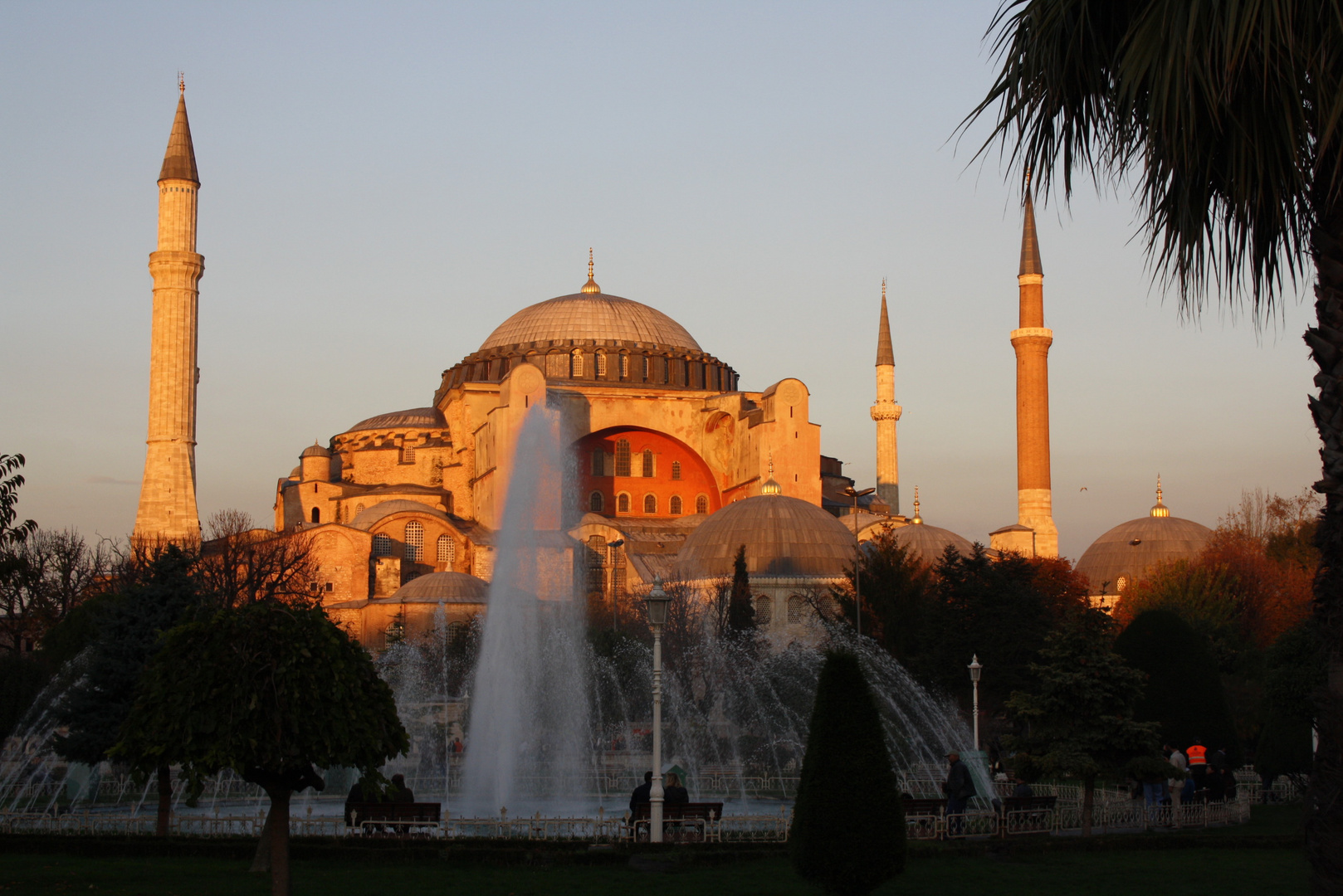 Die Aya Sofya, Istanbul in der Blauen Stunde