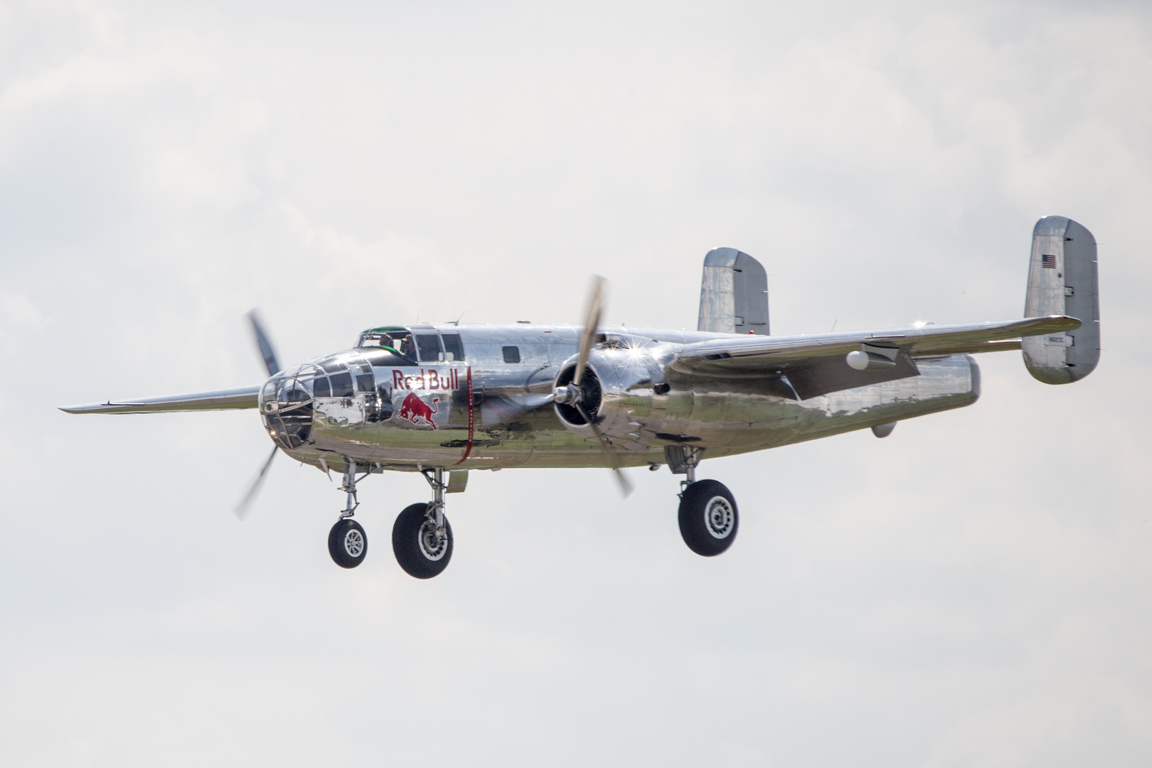 Die B-25J Mitchell von den Flying Bulls auf der ILA 2016