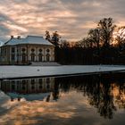 Die Badenburg im Nymphenburger Park / München