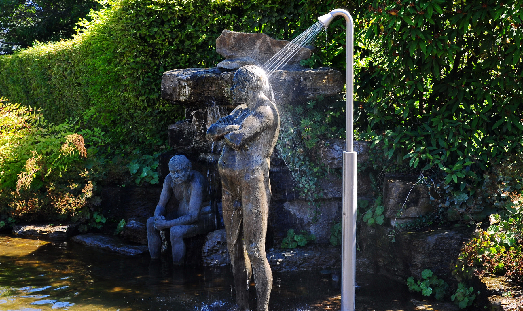 Die Badenden (Skulptur am Beurener Ortsrand)