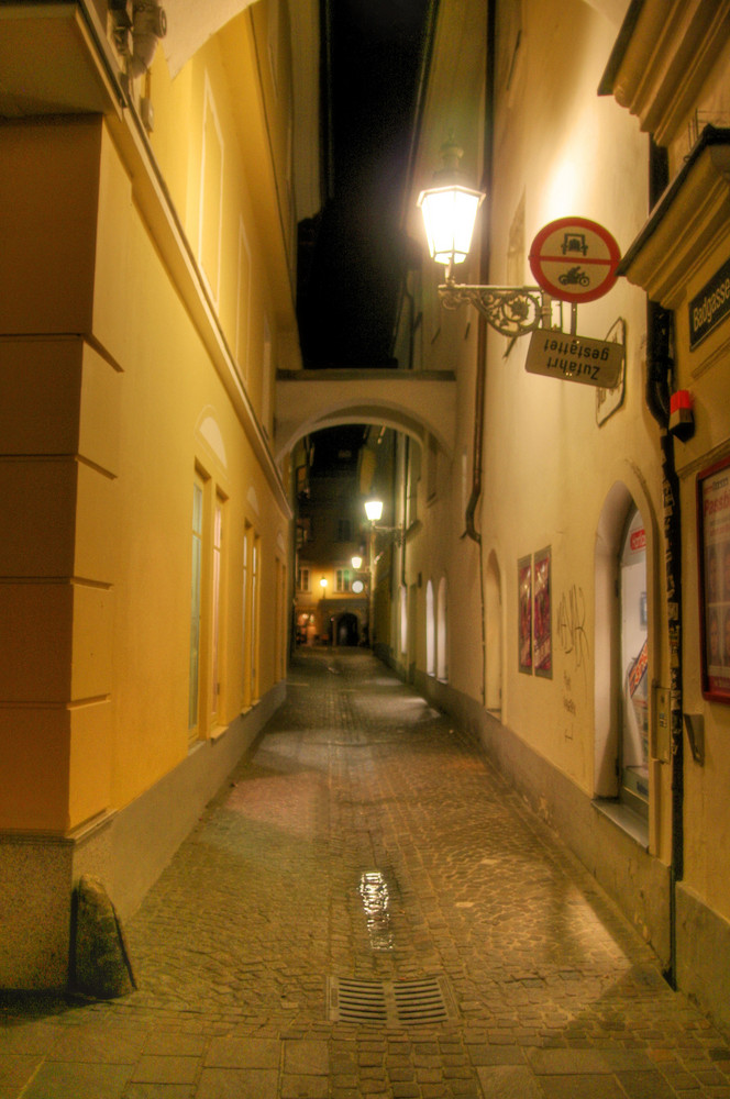 Die Badgasse in Klagenfurt