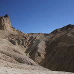 Die Badlands am oberen Ende des Golden Canyon....