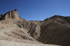 Die Badlands am oberen Ende des Golden Canyon....