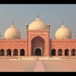 Die Badshahi Moschee in Lahore