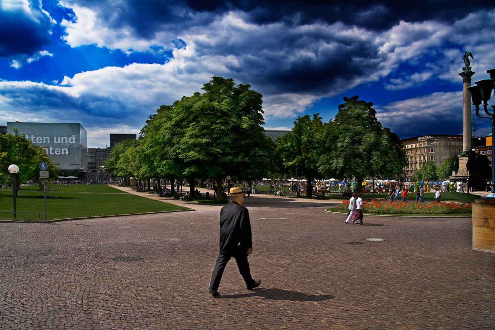 Die Bären sind los - oder einfach Stuttgart, Königsplatz