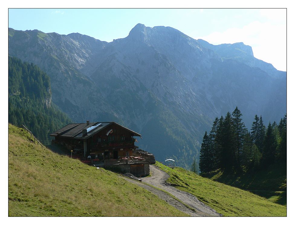 Die Bärenbadalm im Vorkarwendel