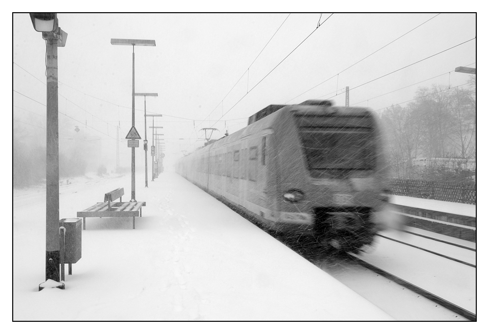 Die Bahn fährt!