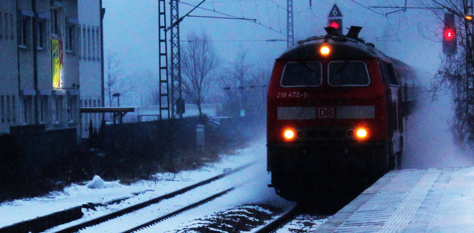 die Bahn fährt immer???