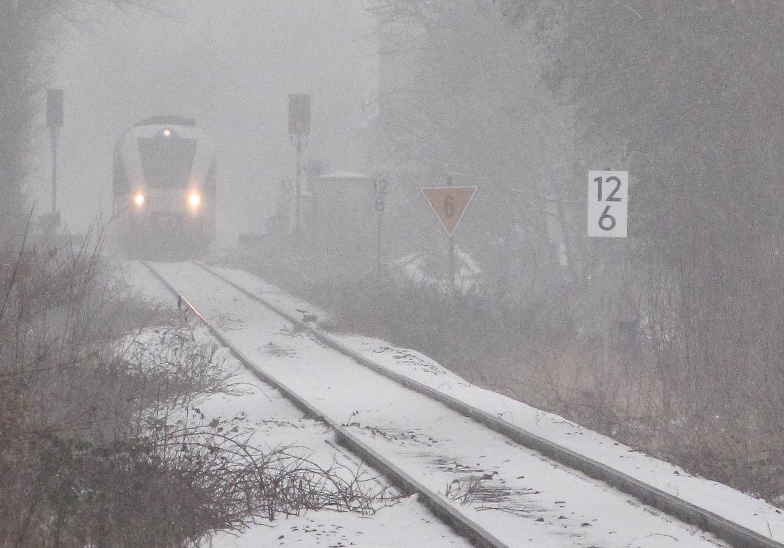 Die Bahn kommt.....