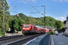 Die Bahn und der Drachenfels