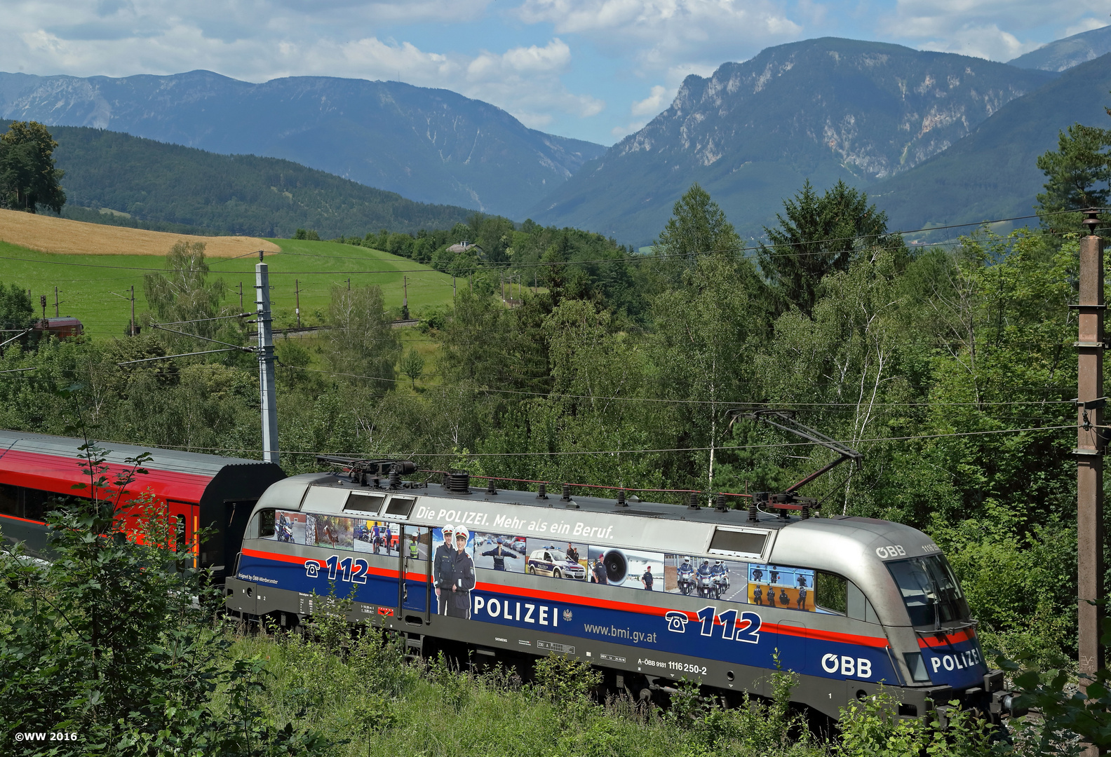 Die Bahn und die Berge II