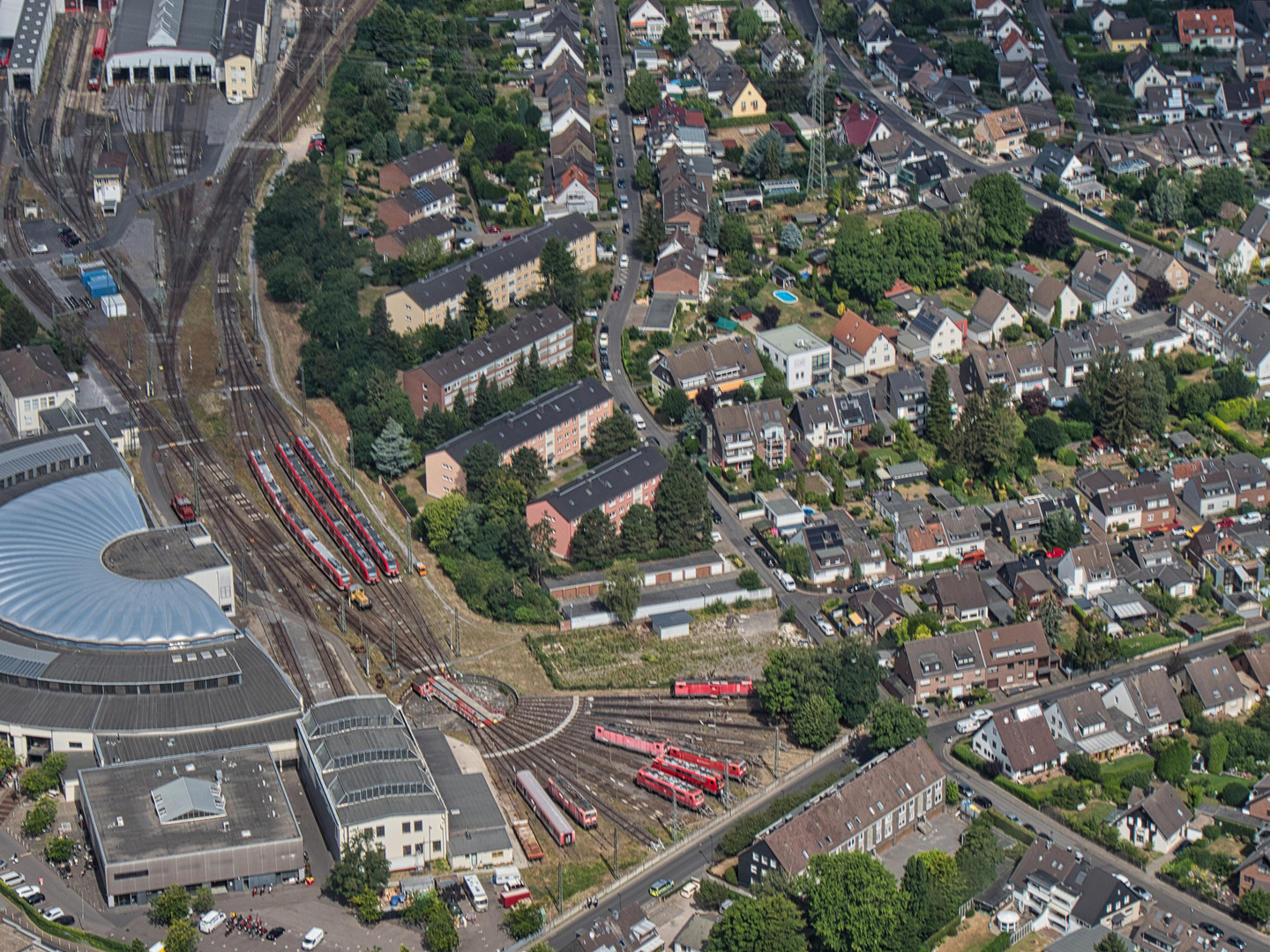 Die Bahn von oben (1)