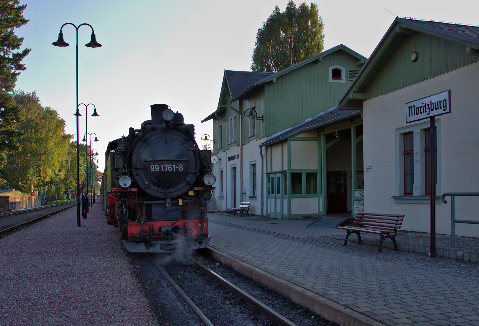 Die Bahnhofsuhr