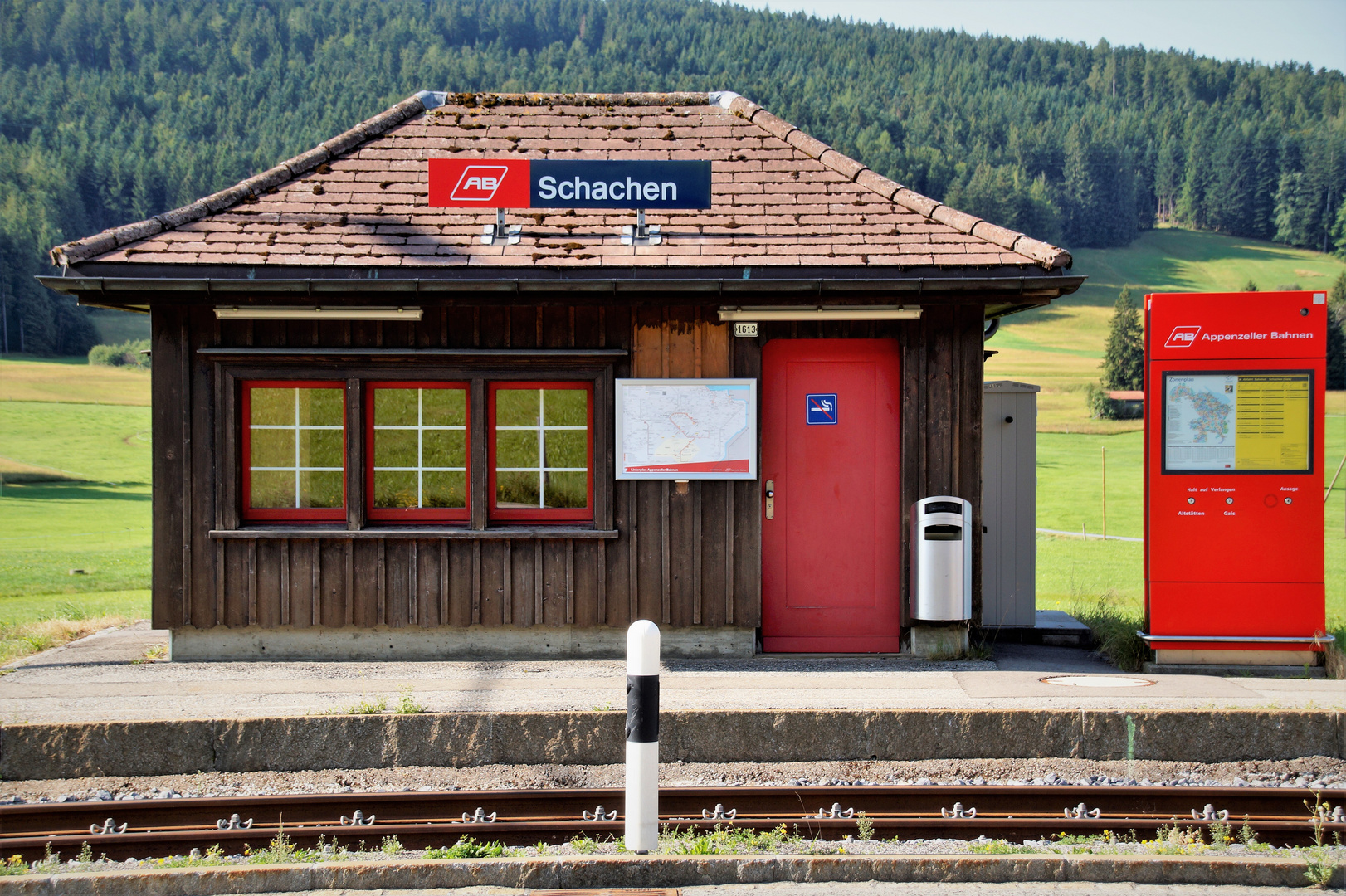 Die Bahnstation