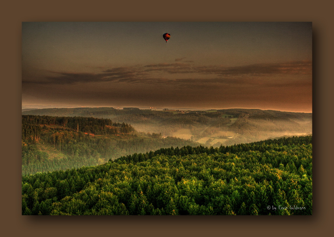 - Die Ballonfahrt 2 im Morgengrauen -