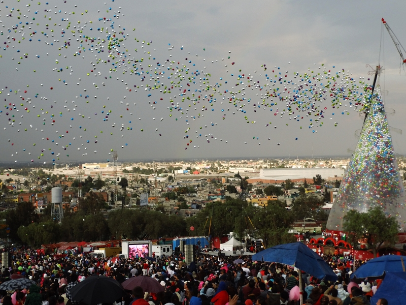 Die Ballons starten