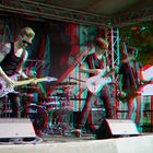 Die Band (Farbanaglype rot/cyan)