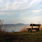 Die Bank am Bodden