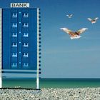 Die Bank am Meer von