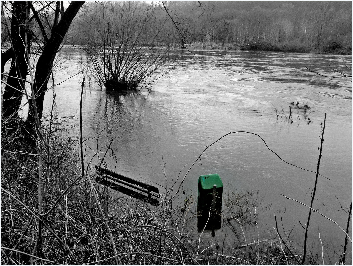 Die Bank an (in) der Ruhr