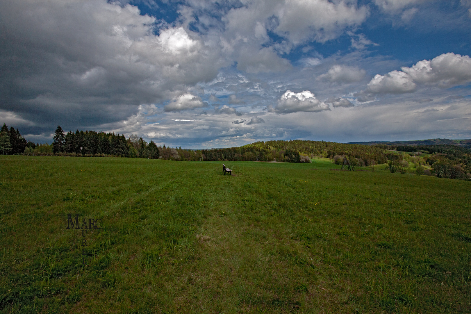  Die Bank im Frankenwald