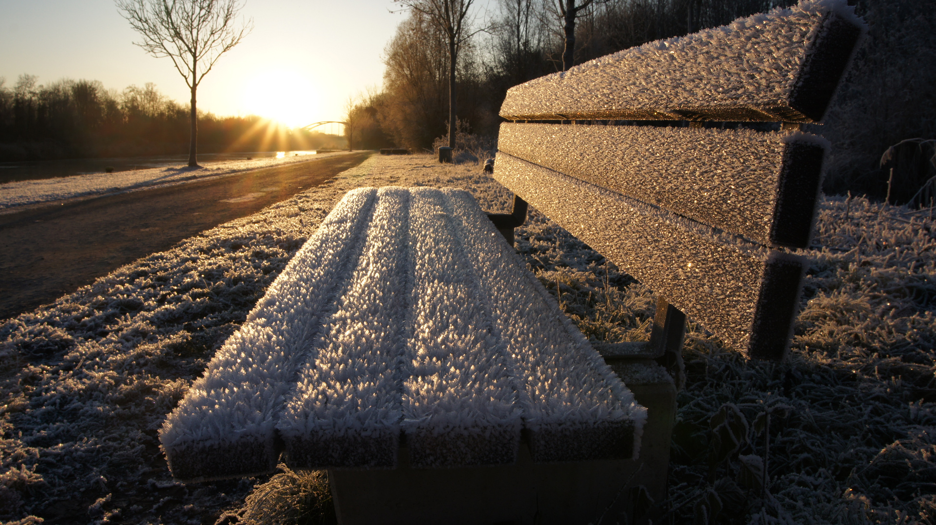 Die Bank von Väterchenfrost