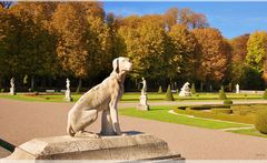 die barocke Gartenanlage auf der Venusinsel