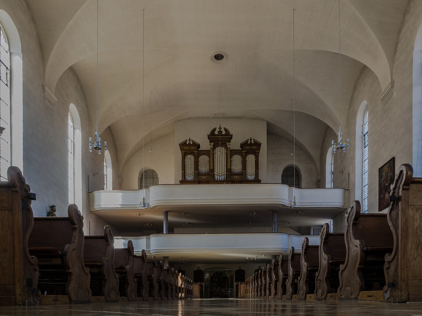 die barocke Orgel der Liebfrauenkirche