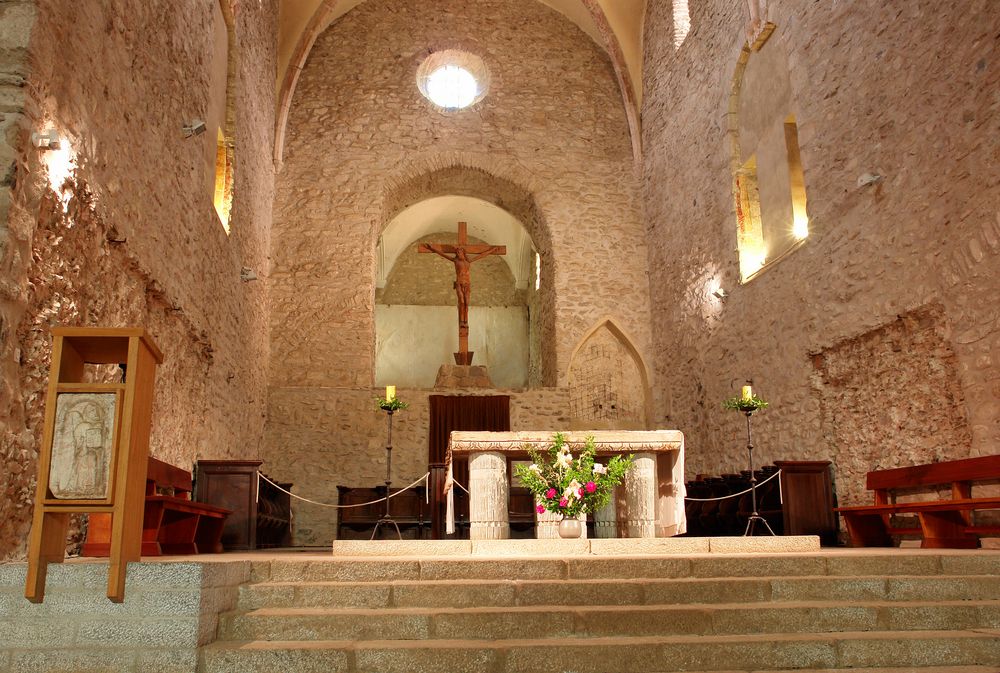 die Basilika der ehemaligen Abtei