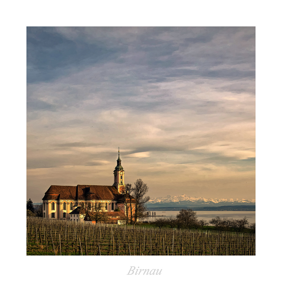 ** die Basilika im Abendlicht **