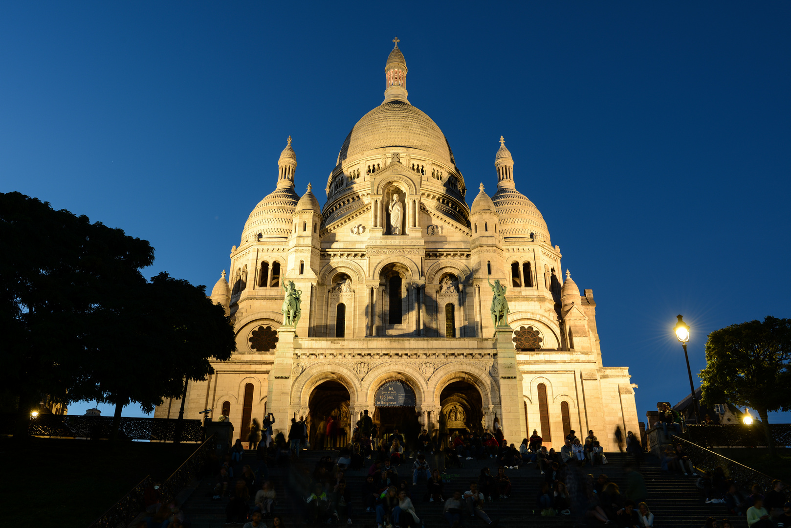 die Basilika Sacre Coer in Paris