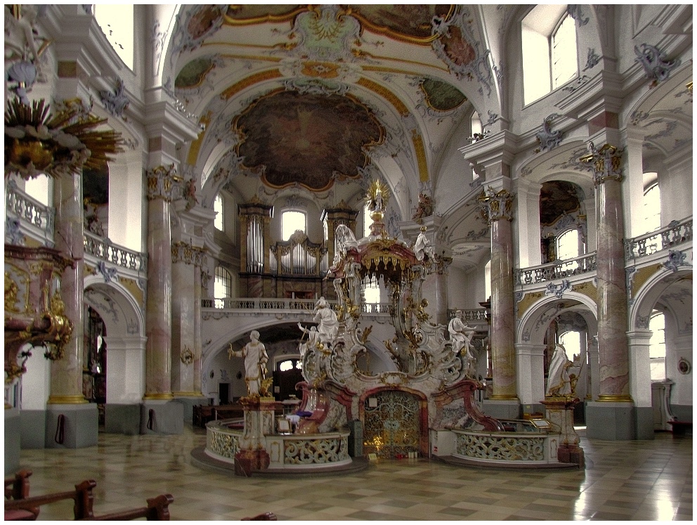 Die Basilika Vierzehnheiligen...