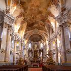 die Basilika Vierzehnheiligen - weihnachtlich geschmückt