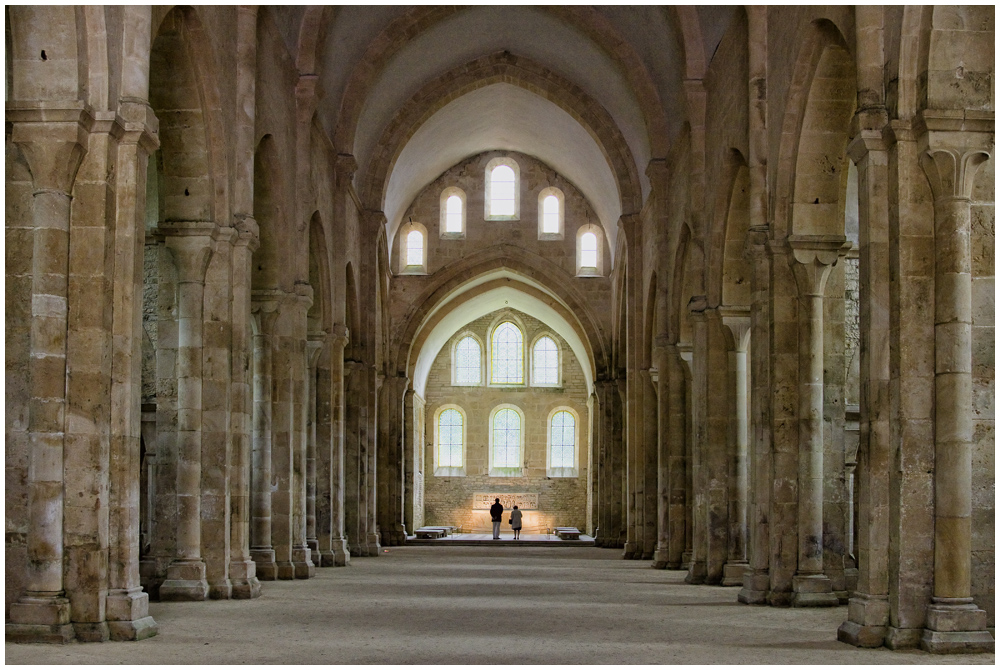 Die Basilika von Fontenay