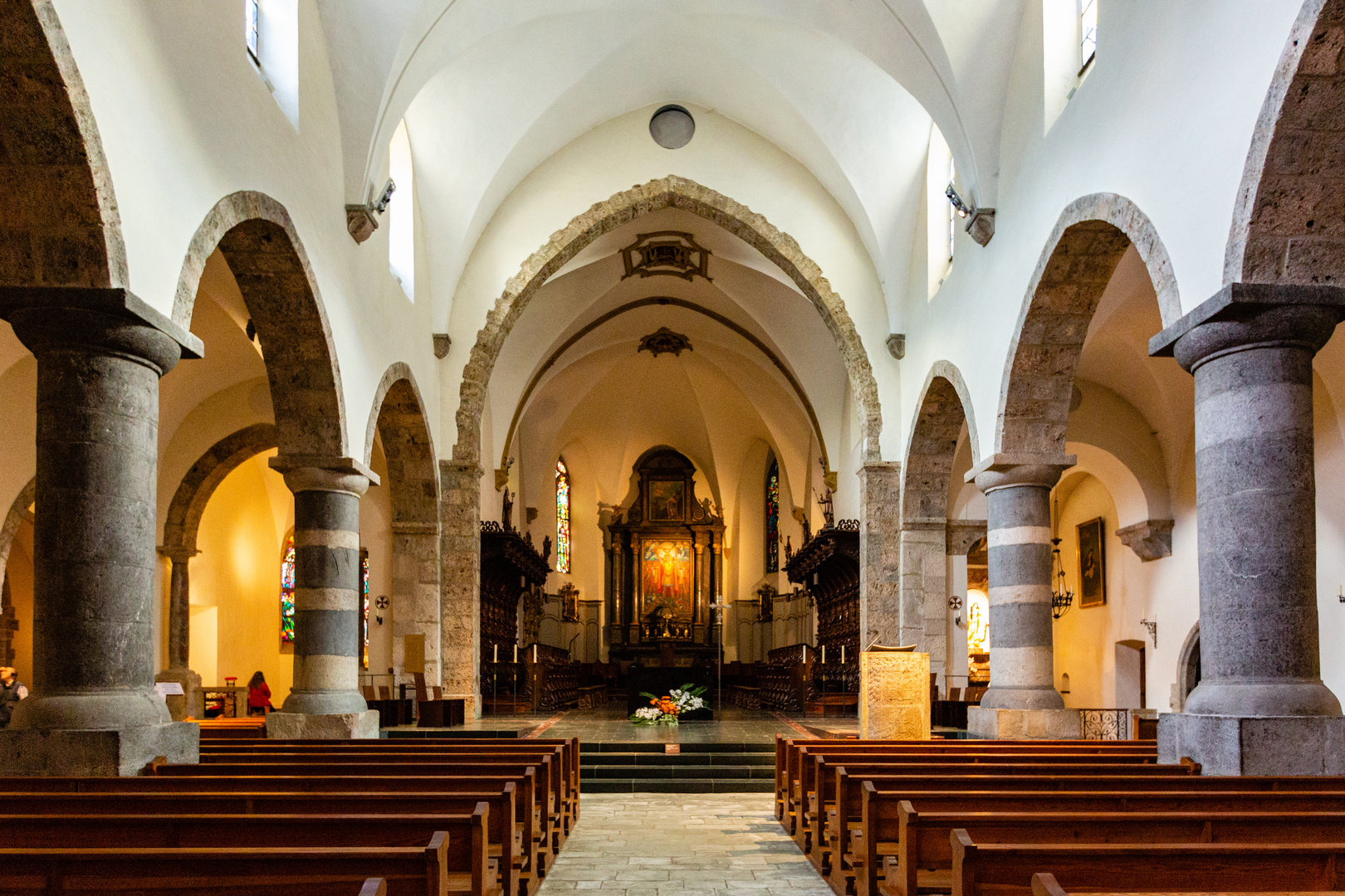 Die Basilika von St-Maurice