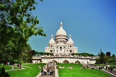 Die Basilique du Sacré-Cœur auf dem Butte Montmartre