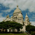 Die Basilique du Sacré-Cœur auf dem Butte Montmartre