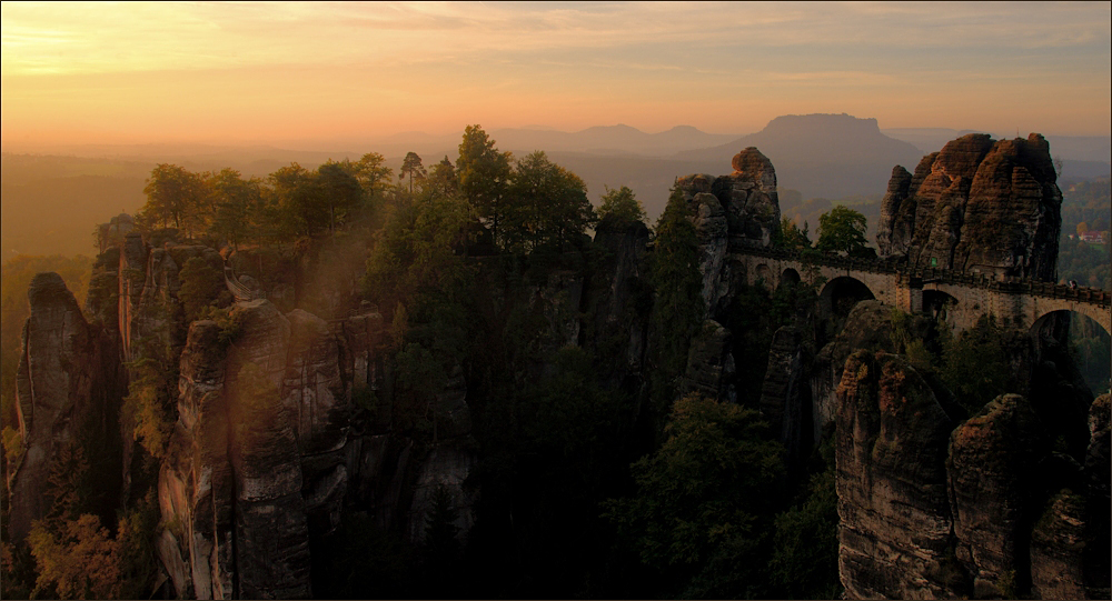 Die Bastei ...